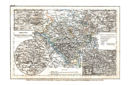 Meyer's Pfennig-Atlas (1834-1841)
44. Provinz Westphalen (Lief. LVI = 56)