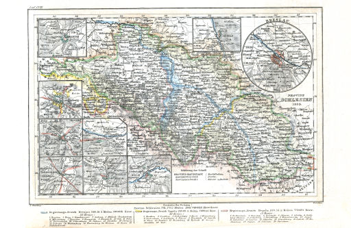 Meyer's Pfennig-Atlas (1834-1841)
47. Provinz Schlesien (Lief. CVIII = 108, 1839)