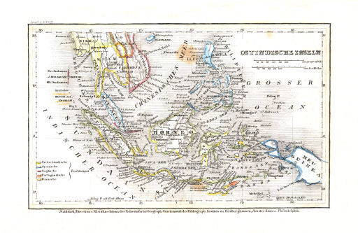Meyer's Pfennig-Atlas (1834-1841)
88. Ostindische Inseln (Lief. LXXVII = 77)