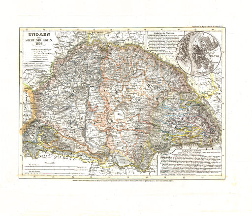 Meyer's Universal-Atlas (1830-1840)
46. Ungarn und Siebenbürgen (Nº 75, 1838)