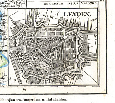 Meyer's Universal-Atlas (1830-1840)
74d. Leyden