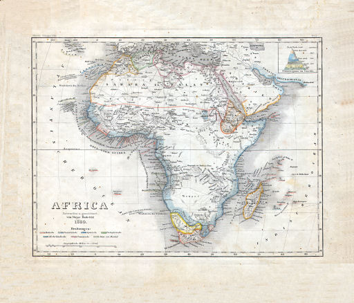 Meyer's Zeitungs-Atlas (1849-1852)
16. Africa (Nº 95, 1850)