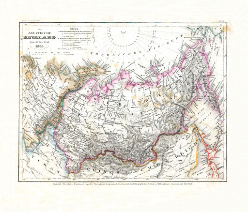 Meyer's Zeitungs-Atlas (1849-1852)
34. Das asiatische Russland jenseits des Ural (Nº 36, 1849)