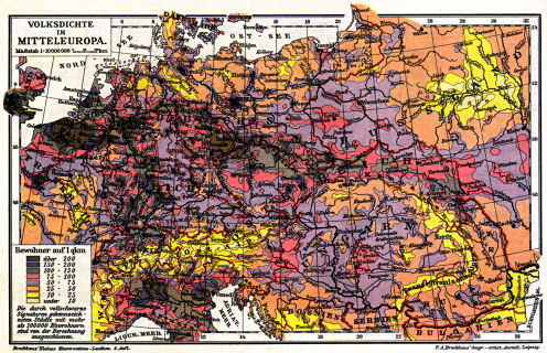 Brockhaus' Kleines Konversations-Lexikon, 1911
1.198a. Bevölkerung I