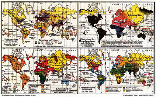 Brockhaus' Kleines Konversations-Lexikon, 1911
1.198b. Bevölkerung II