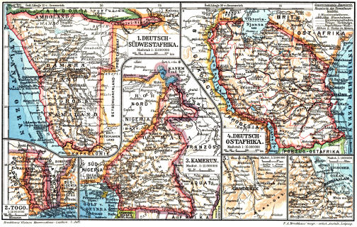 Brockhaus' Kleines Konversations-Lexikon, 1911
1.424a. Deutsche Kolonien I