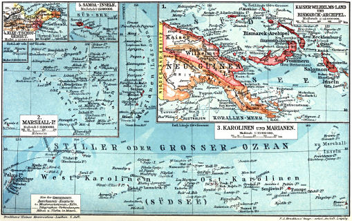 Brockhaus' Kleines Konversations-Lexikon, 1911
1.424b. Deutsche Kolonien II