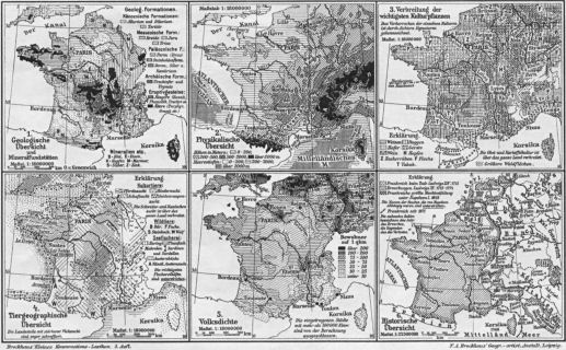 Brockhaus' Kleines Konversations-Lexikon, 1911
1.606b. Frankreich II