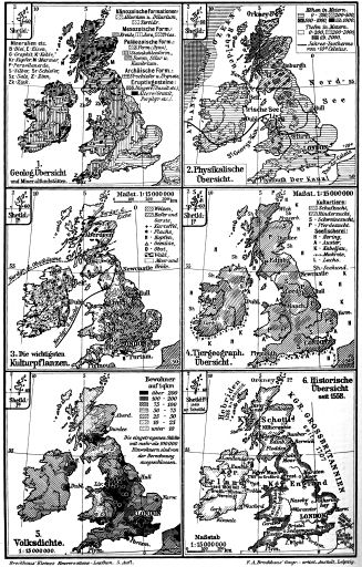 Brockhaus' Kleines Konversations-Lexikon, 1911
1.722b. Großbritannien und Irland II