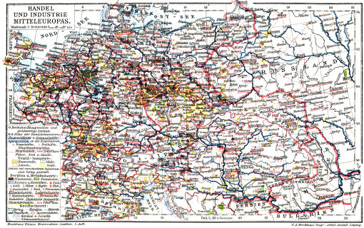 Brockhaus' Kleines Konversations-Lexikon, 1911
1.754a. Handel, Industrie und Landwirtschaft I