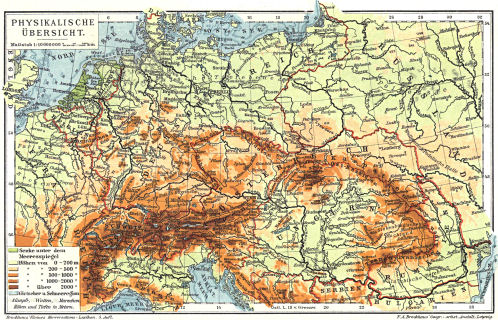 Brockhaus' Kleines Konversations-Lexikon, 1911
2.196c. Mitteleuropa I