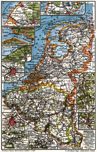 Brockhaus' Kleines Konversations-Lexikon, 1911
2.268a. Niederlande, Belgien und Luxemburg I