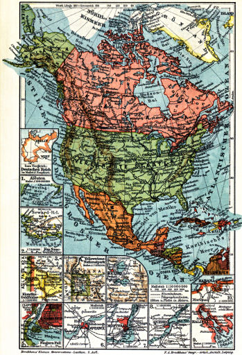 Brockhaus' Kleines Konversations-Lexikon, 1911
2.282a. Nordamerika I