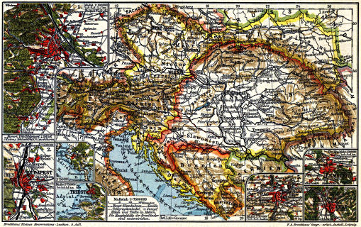 Brockhaus' Kleines Konversations-Lexikon, 1911
2.324a. Österreich-Ungarische Monarchie I