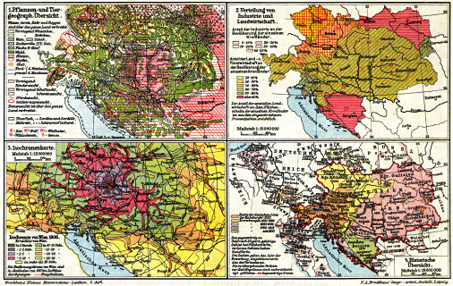 Brockhaus' Kleines Konversations-Lexikon, 1911
2.324b. Österreich-Ungarische Monarchie II