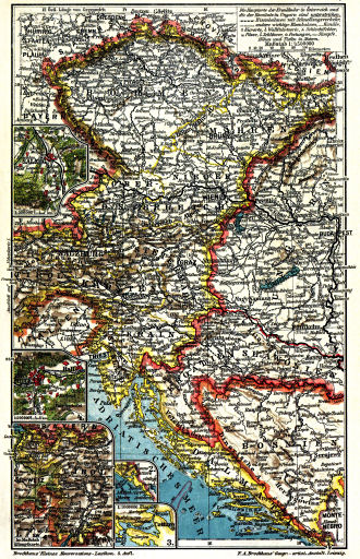 Brockhaus' Kleines Konversations-Lexikon, 1911
2.324c. Österreich-Ungarische Monarchie III Westliche Hälfte