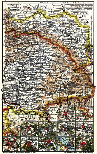 Brockhaus' Kleines Konversations-Lexikon, 1911
2.324d. Österreich-Ungarische Monarchie IV Östliche Hälftex