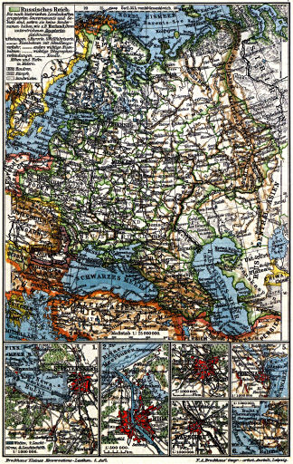 Brockhaus' Kleines Konversations-Lexikon, 1911
2.576a. Europäisches Russland I