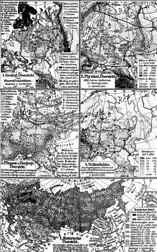 Brockhaus' Kleines Konversations-Lexikon, 1911
2.576b. Europäisches Russland II