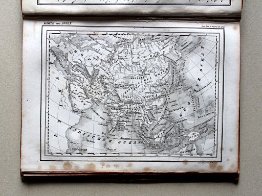 Scheible, Atlas zum Conversations-Lexikon der Gegenwart, 1842
1.1247. Karte von Asien