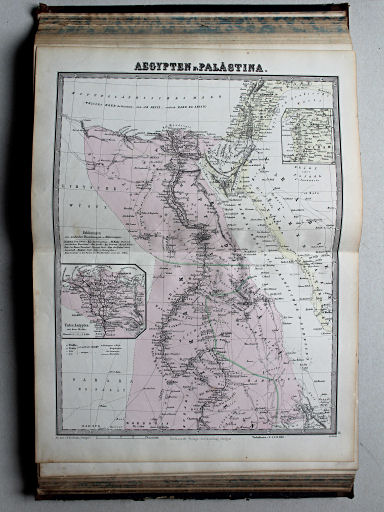 Reuschle, Illustrirter Volks-Atlas, 1875
17. Aegypten u. Palästina