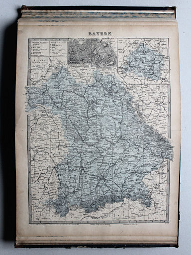 Reuschle, Illustrirter Volks-Atlas, 1875
46. Bayern
