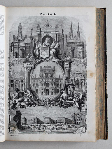 Reuschle, Illustrirter Volks-Atlas, 1875
133. Paris 1