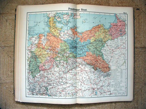 Hand-Atlas Otto Herkt (ca. 1910)
6. Pruisen / Prussia