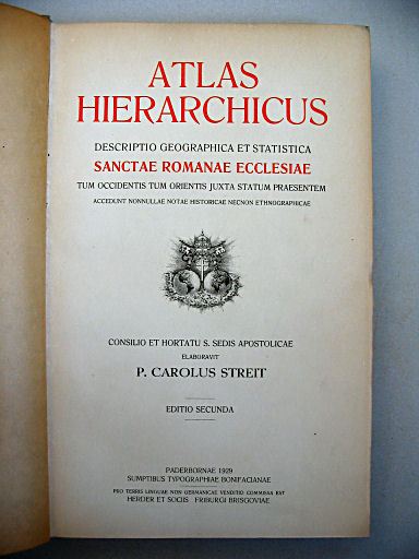 Atlas Hierarchicus 1929
Titelpagina / Title page