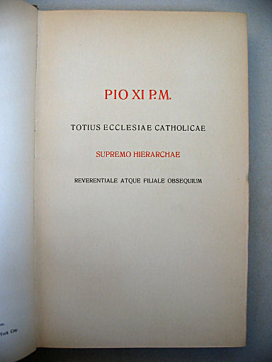 Atlas Hierarchicus 1929
Opdracht / Dedication