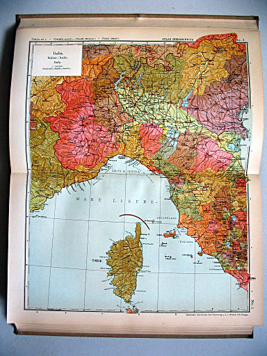 Atlas Hierarchicus 1929
2. Italia, fo. I
Italië, blad I / Italy, sheet I