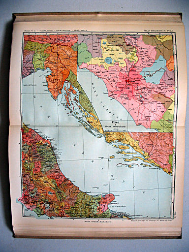 Atlas Hierarchicus 1929
3. Italia, fo. II
Italië, blad I / Italy, sheet II