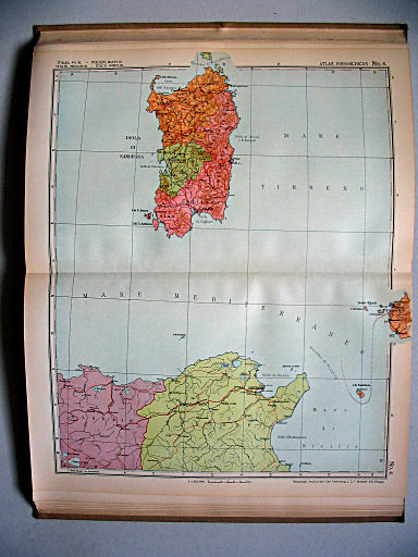 Atlas Hierarchicus 1929
4. Italia, fo. III
Italië, blad I / Italy, sheet III