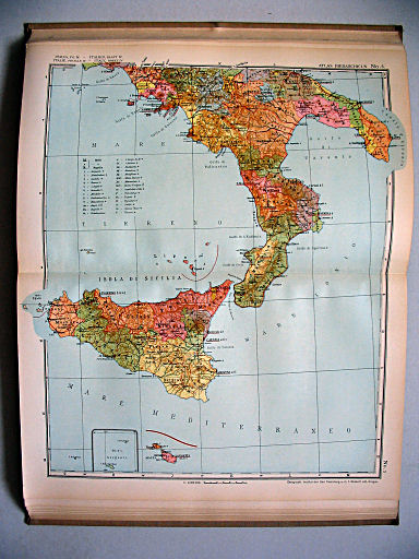 Atlas Hierarchicus 1929
5. Italia, fo. IV
Italië, blad I / Italy, sheet IV