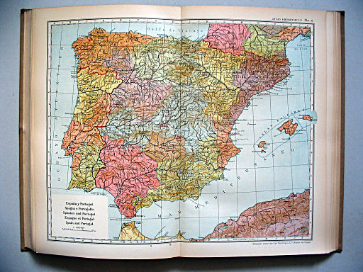 Atlas Hierarchicus 1929
6. España y Portugal
Spanje en Portugal / Spain and Portugal