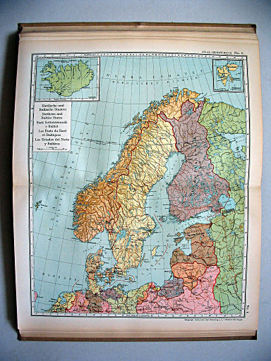 Atlas Hierarchicus 1929
11. Nordische und Baltische Staaten
Noordelijke en Baltische Staten / Northern and Baltics States