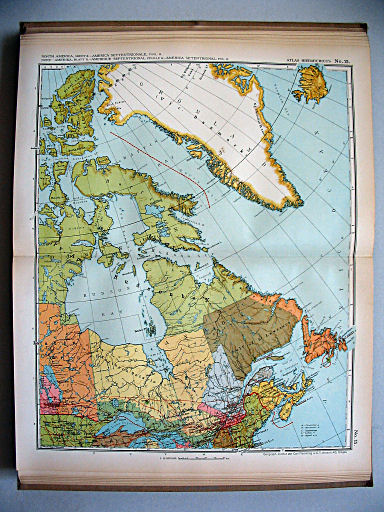 Atlas Hierarchicus 1929
15. North America, sheet II
Noord-Amerika, blad II / North America, sheet II