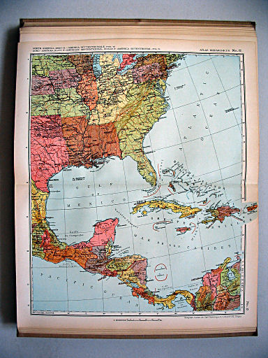 Atlas Hierarchicus 1929
17. North America, sheet IV
Noord-Amerika, blad IV / North America, sheet IV