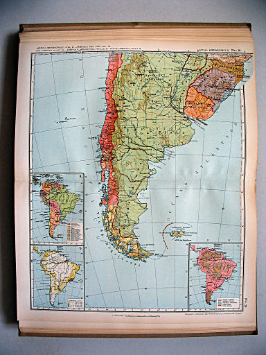 Atlas Hierarchicus 1929
20. America meridionale, fogl. III
Zuid-Amerika, blad III / South America, sheet III