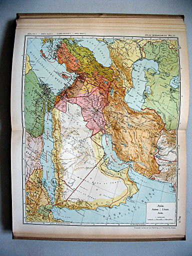 Atlas Hierarchicus 1929
21. Asia, fol. I
Azië, blad I / Asia, sheet I