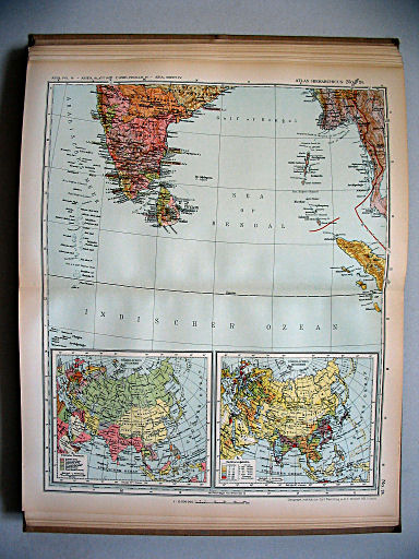 Atlas Hierarchicus 1929
24. Asia, fol. IV
Azië, blad IV / Asia, sheet IV