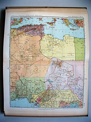 Atlas Hierarchicus 1929
27. Africa, fol. II
Afrika, blad II / Africa, sheet II