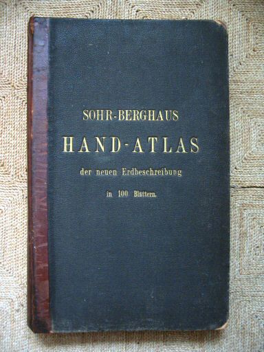 Sohr-Berghaus Hand-Atlas 1874 (100)
Voorkant band / Front cover