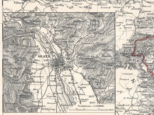 Sohr-Berghaus Hand-Atlas 1874 (100)
35a. Graz
