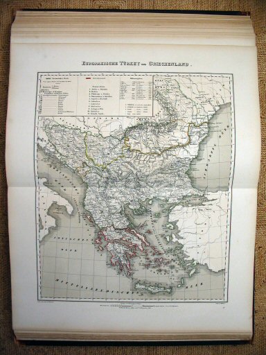 Sohr-Berghaus Handatlas 1874
69. Europaeische Türkey und Griechenland