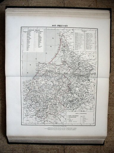 Sohr-Berghaus Hand-Atlas 1883 (100)
12. Ost-Preussen