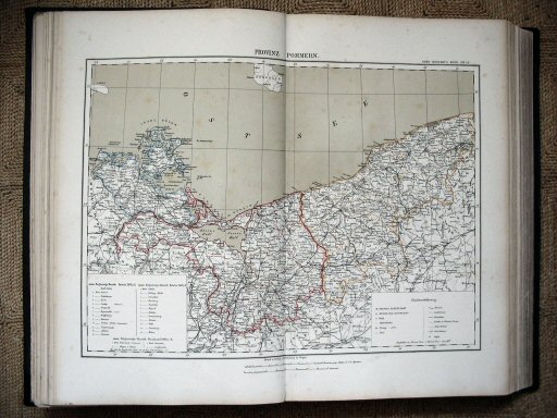 Sohr-Berghaus Hand-Atlas 1883 (100)
15. Provinz Pommern