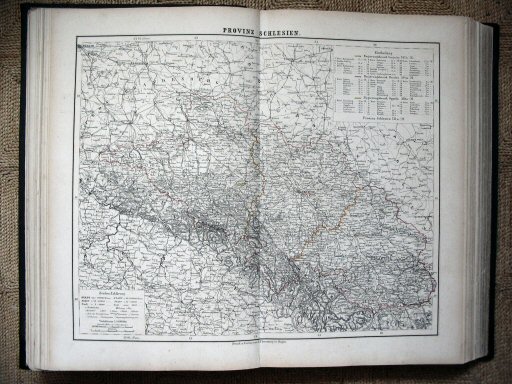 Sohr-Berghaus Hand-Atlas 1883 (100)
17. Provinz Schlesien