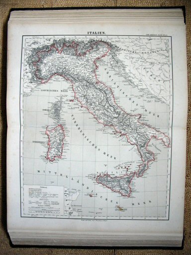 Sohr-Berghaus Handatlas 1883
44. Italien