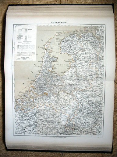 Sohr-Berghaus Handatlas 1883
58. Niederlande
